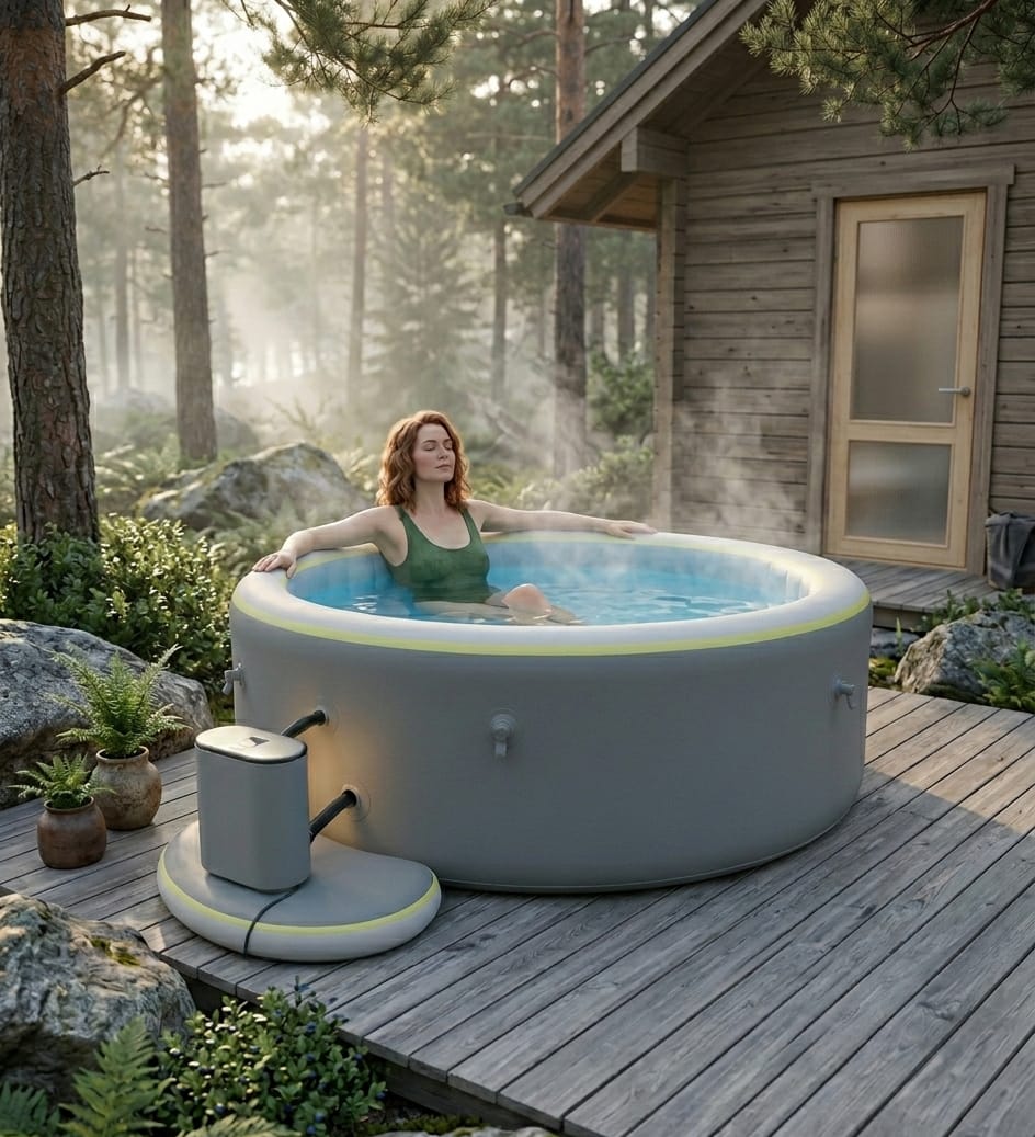 Jacuzzi 2,4m x 1m