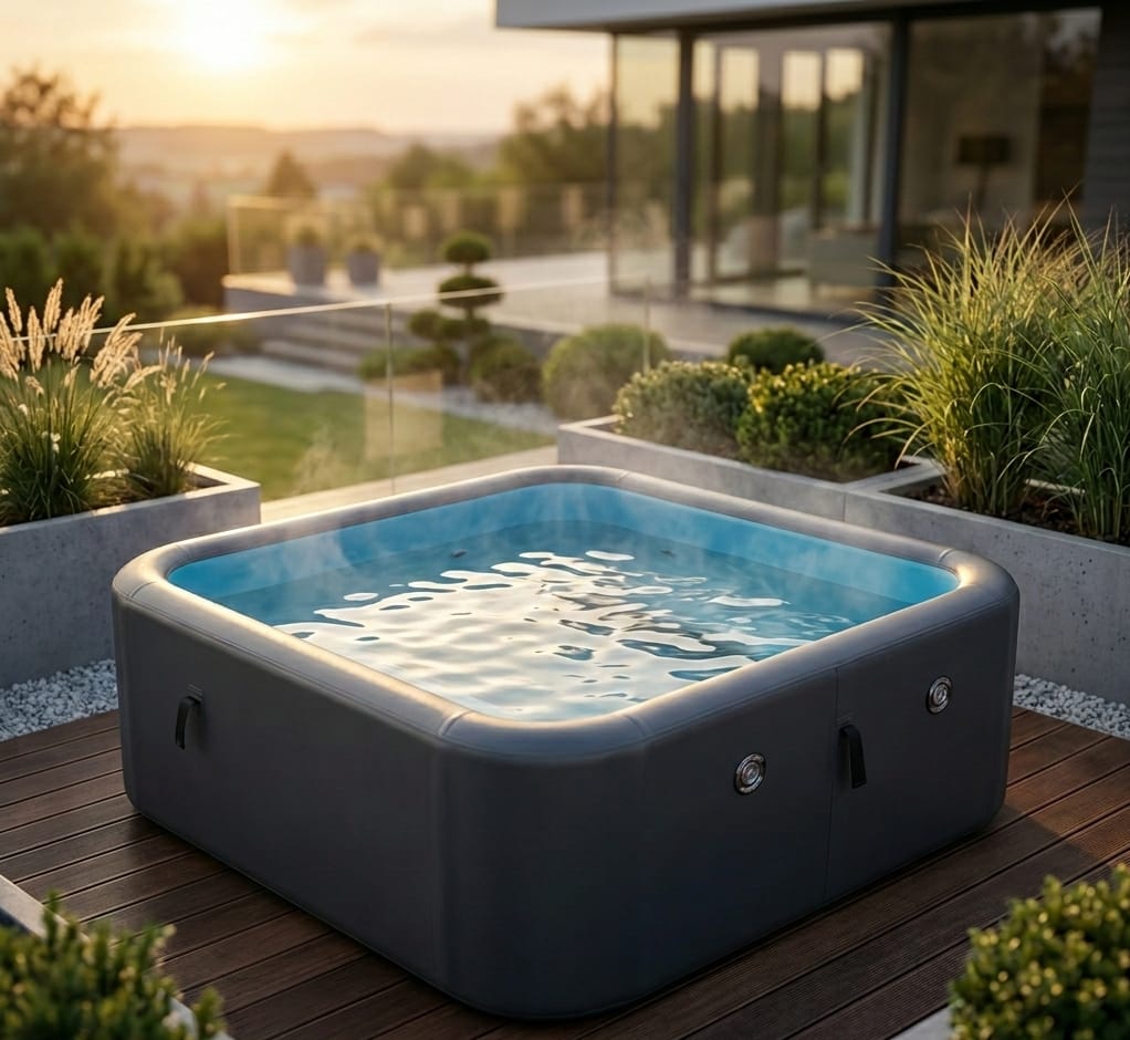 Jacuzzi 2m x 2m x 0,8m